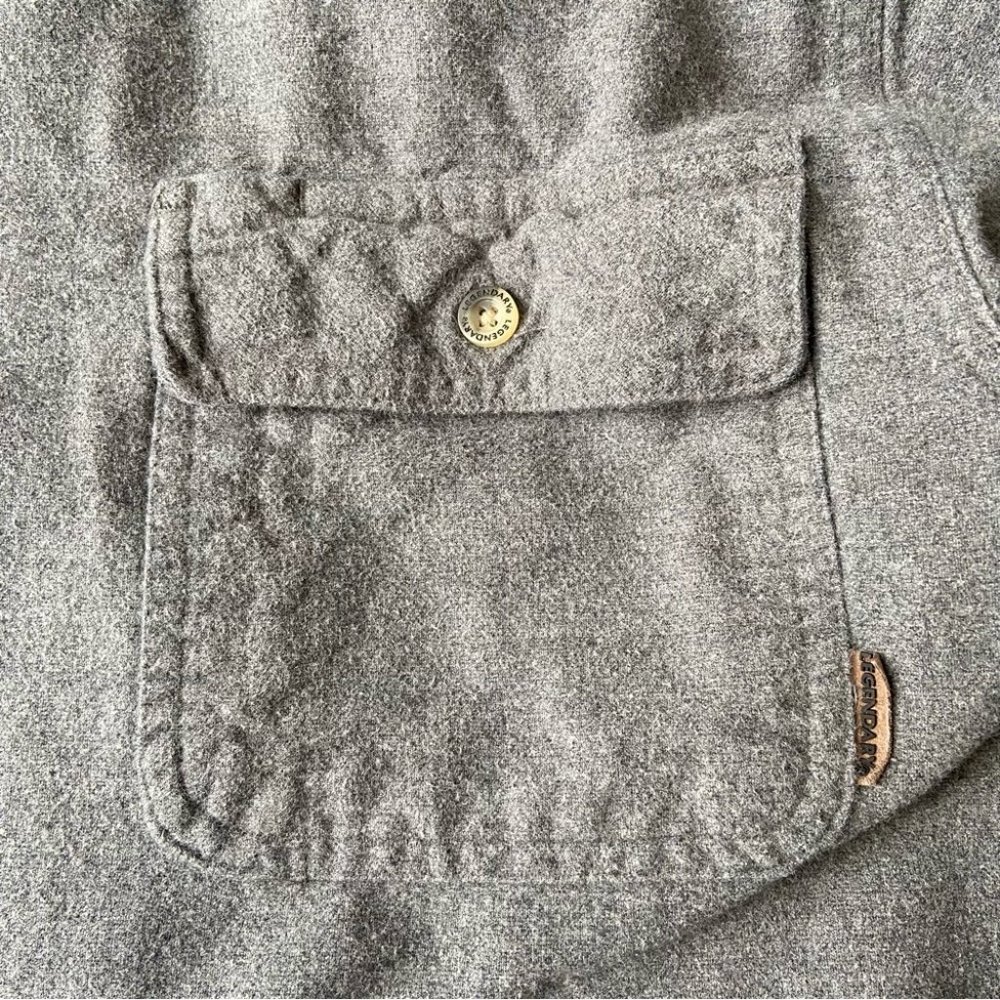 Legendary Whitetails Buck Camp Grey Shirt - Picture 7 of 16
